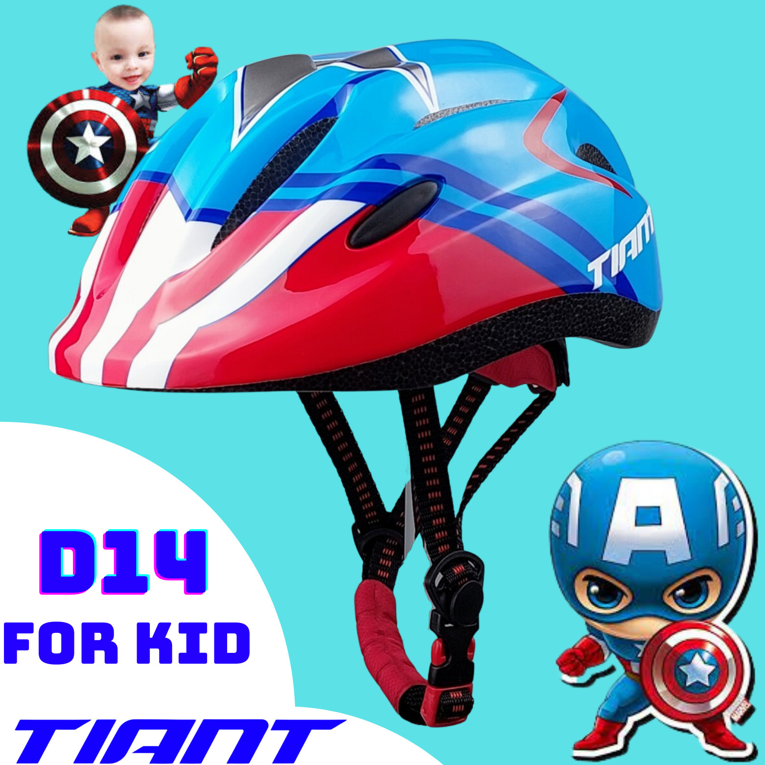 Mũ Bảo Hiểm Trẻ Em DOT - 14 (3)